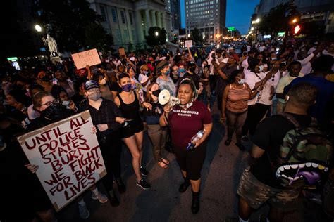 Louisville protests: How one woman became an unwitting leader.